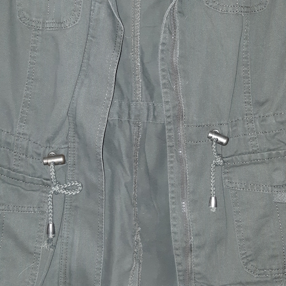 Multi fabric Utility Jacket. - Picture 10 of 12